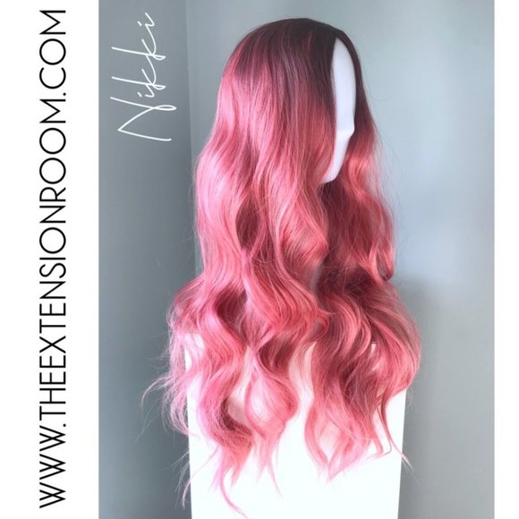 The Extension Room Other - ✨HOST PICK ✨ Rooted Pink Body wave Wig